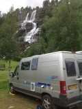Onze campingplek