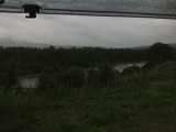 Ons trieste mooie uitzicht vanuit de camper
