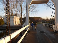 Oude ophaalbrug  Vecht  Weesp