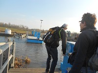 Draaipontje  Joostendam. Kockengen