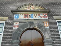 Floris v pad . Poort Kinderdijk