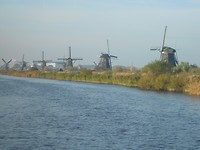 Floris v pad . Kinderdijk