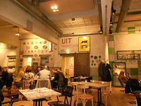 Floris v pad . oude fabriek als Restaurant