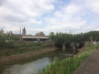 floris v tot Parijs , groenen brug Mechelen