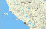 Kaart 3 van 3: laatste stuk naar Rome, Italie