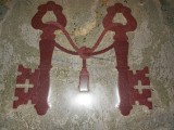 Het symbool in de Sint Pieter, Vaticaanstad, Rome