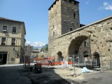 Heel oude overblijfselen in Aosta