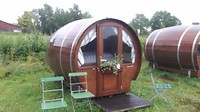 Roomton omgebouwd tot slaapkamer
