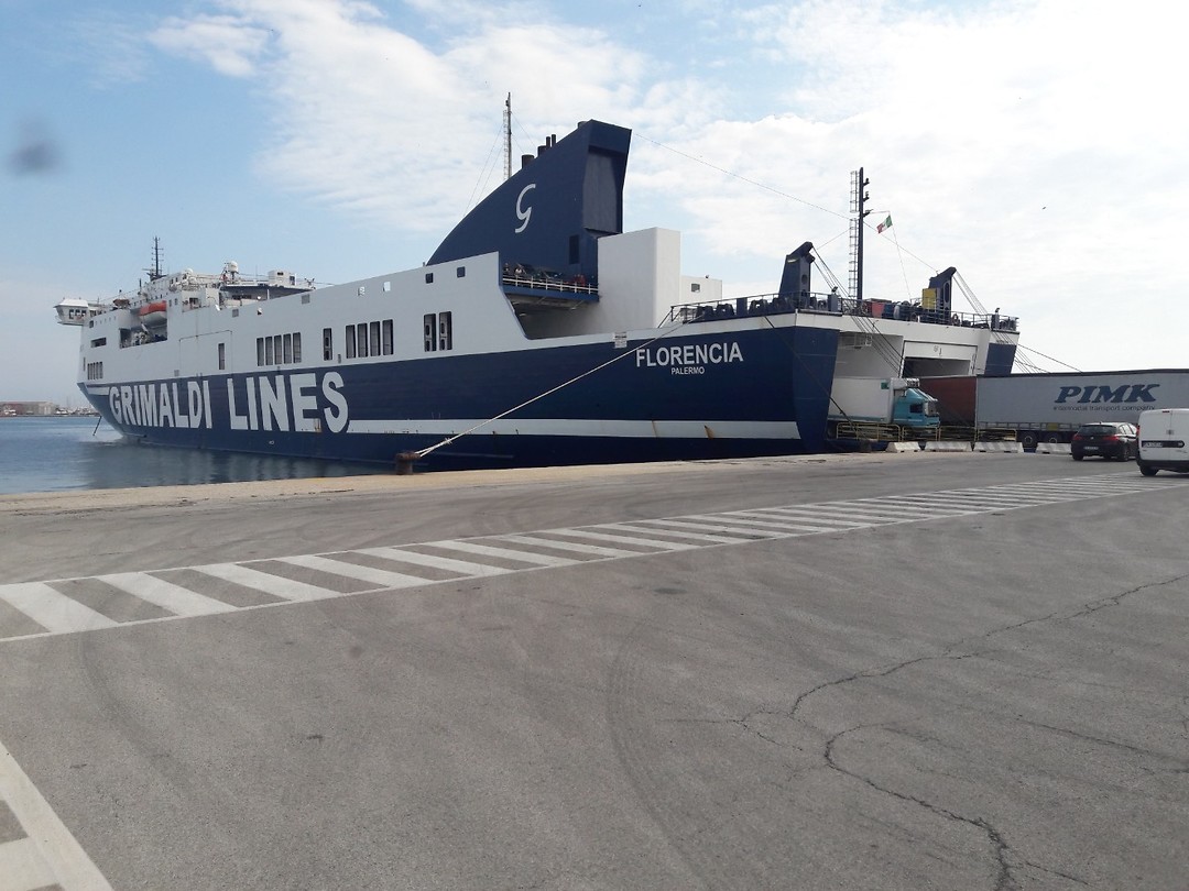 De ferry "Florencia"