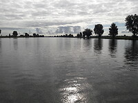 Vanaf de pont.