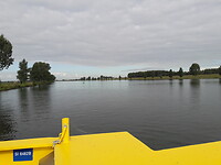 Vanaf de pont.