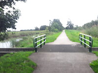 Jaagpad langs het .....kanaal.