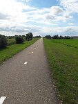 Kilometers lang met tegenwind.