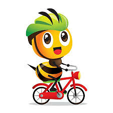 Luigi op z'n fietsie.