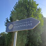 Champagne route, vandaag gedeeltelijk gereden.