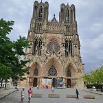Kathedraal in Reims.
