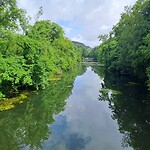 Idyllisch plaatje. Zon weggefilterd
