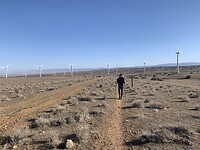 Trail bij Tehachapi