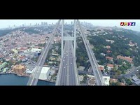 Boğaz Köprüsü Havadan Çekimi