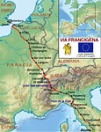 Plan Via Francigena