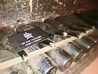 Caves Pommery :  hier liggen flessen Champagne jaren te rijpen