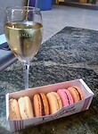 Degustatie Pommery Brut en macarons