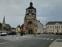 Stadsplein Montreuil sur Mer
