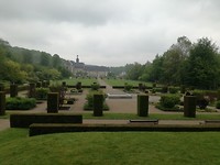 Tuin van abdij de Valloires