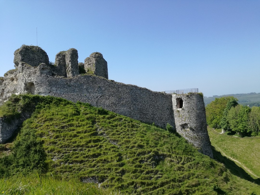 De ruine bij Arques la Bataille