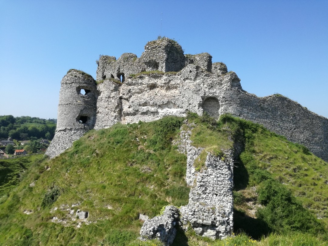 De ruine bij Arques la Bataille