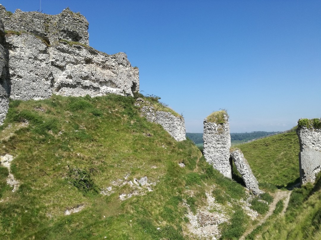 De ruine bij Arques la Bataille