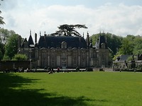 Voorzijde chateau Miromesnil Tourville sur Arques
