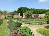 De groente en bloementuin Miromesnil Tourville sur Arques