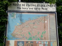 Toerische routes in de streek Tourville sur Arques