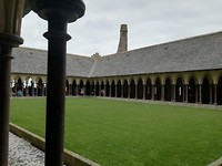 Het kloosterdeel Mont St Michel
