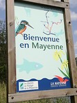 Einde route door Mayenne en begin door Loiregebied