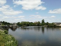 Een v d vele sluizen Mayenne rivier
