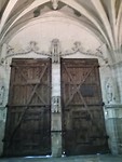 Oude hoofdingang Notre Dame Nantes