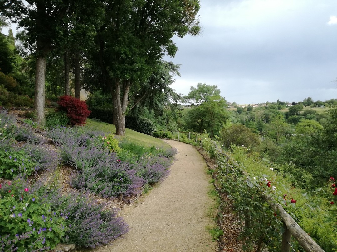 Plantentuin bij de camping Thouars