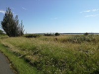 Natuur gebied boven Marennes bij Hiers