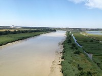 La Charente rivier bij Rochefort