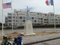 Vrijheidsbeeld in soulac sur Mer