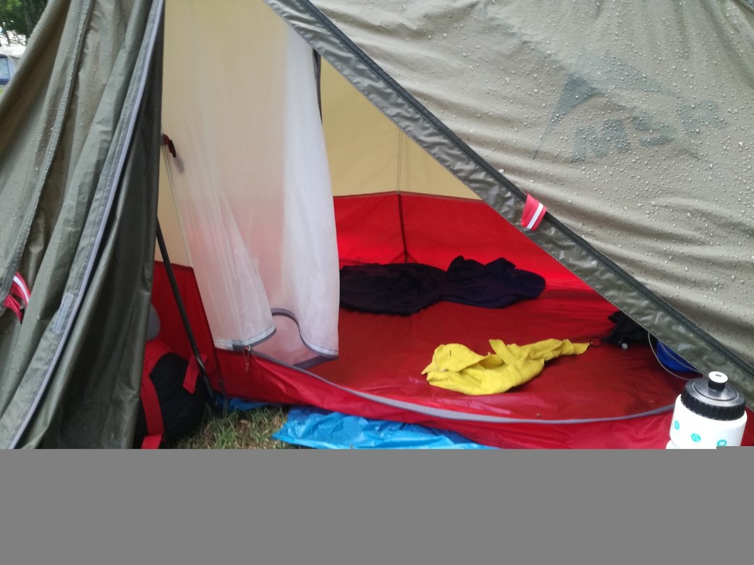 Mijn binnen tent