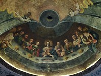 In de koepel v d kerk Cacabelos