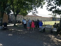 Processie in Ligobde