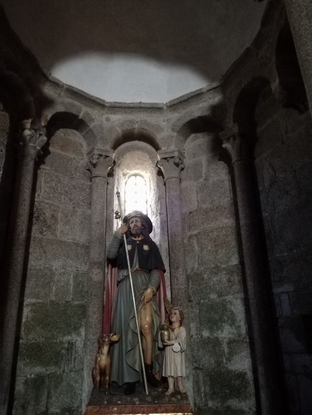 St Jacobsbeeld in Sta  Maria do Sar in Rio Sar