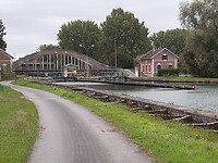 Jaagpad langs St Quentinkanaal