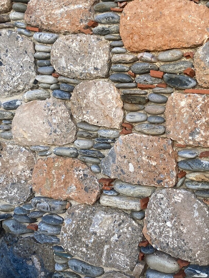 close up metselwerk