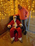 kerstboom feest in Koultoura