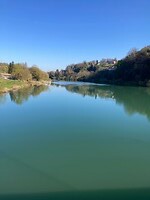 Novo mesto mooie rivier